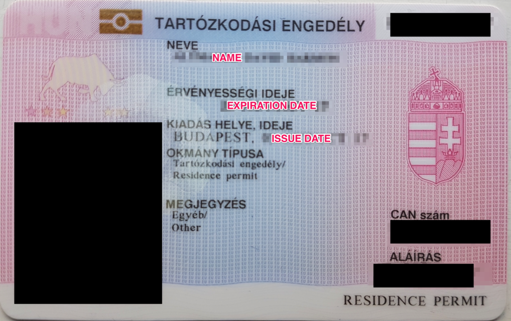  Other Purposes Residence Permit In Hungary Immigration Helping